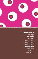 See You Round Full Colour Magnetic Business Cards