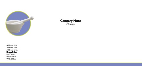 Mixing Medicines Full Colour Compliment Slips