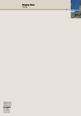 Beach Cottage A4 Recycled Letterhead