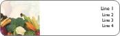 Fresh Vegetables Return Address Labels