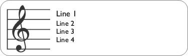 Clef Symbol Return Address Labels
