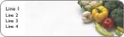 Five Daily Servings Return Address Labels