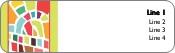 Mosaic Marvel Return Address Labels