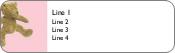 Plush Love Return Address Labels