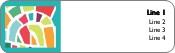 Stained Glass Style Return Address Labels