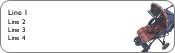 Pram Return Address Labels
