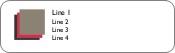 Coloured Squares Return Address Labels