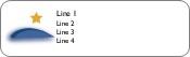 Hill and Star Return Address Labels
