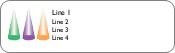 Three Cones Return Address Labels