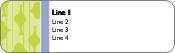 Uniquely Designed Return Address Labels