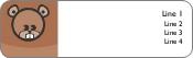 Kiddie Beaver Return Address Labels