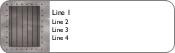 Metal Bars Return Address Labels