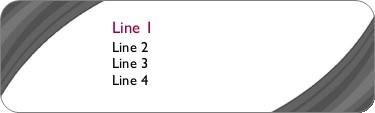 Shades of Grey Return Address Labels
