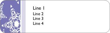 Flakey Collection Return Address Labels