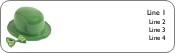 Leprechaun's Hat Return Address Labels