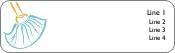 Sweep It Up Return Address Labels