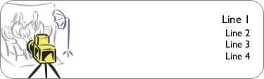 Family Photo Return Address Labels
