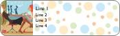 Manicurist with Customer Return Address Labels