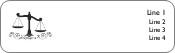 Tip the Scales Return Address Labels