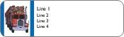 Logging Lorry Return Address Labels