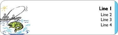 Prize Winning Catch Return Address Labels