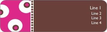 See You Round Return Address Labels
