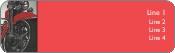 Chrome Rider Return Address Labels