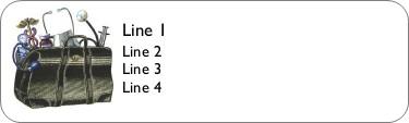Doctor's Bag Return Address Labels