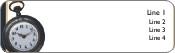 Timepiece Return Address Labels