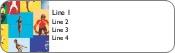 Sports Collage Return Address Labels