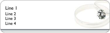 Ring Bling Return Address Labels