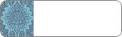 Ornamental Medallion Return Address Labels