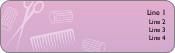 Twirl n Curl Return Address Labels