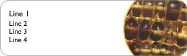 Beads Return Address Labels