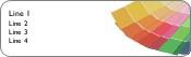 Colour Swatches Return Address Labels