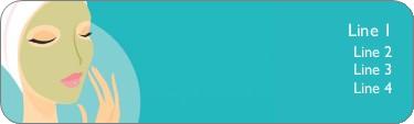 Facial Return Address Labels