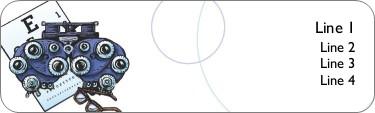 Excellent Eye Care Return Address Labels