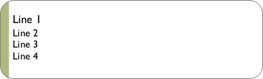 Green Line Return Address Labels