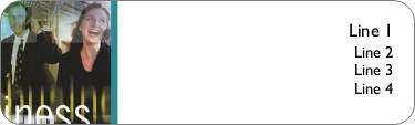 The Business World Return Address Labels