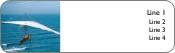 Hang Glider Over Water Return Address Labels