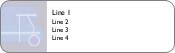 Blue Motor Caravan Return Address Labels