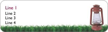 Camping Lantern Return Address Labels