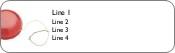 Child's YoYo Return Address Labels