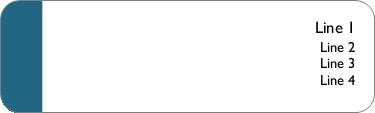 Blue Border Return Address Labels