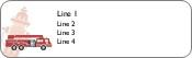 Fire Appliance and Hydrant Return Address Labels