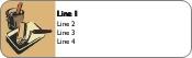 Paint Roller in a Pan Return Address Labels
