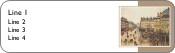 Place du Theatre Francais Return Address Labels