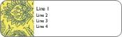 Winsome Wallpaper Return Address Labels