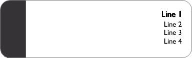 Black Border Return Address Labels