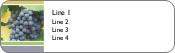 Grapevine Return Address Labels